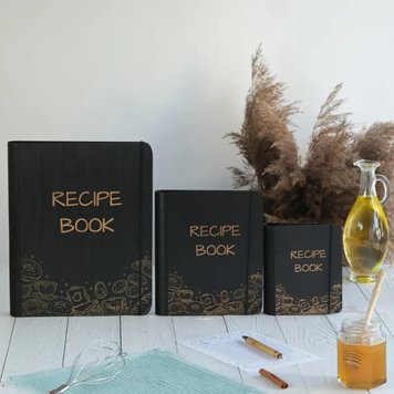 Книга для записів кулінарних рецептів "Recipe book" А4 31х23см NB-106 фото