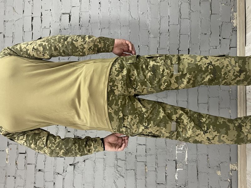 Костюм пиксель в цвете Multicam от UNIFORM для военных, охотников и волонтеров, теплый и комфортный, размер М PLT-059 фото