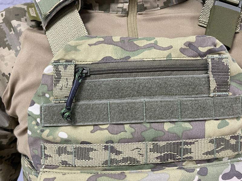 Плитоноска бронежилет тактична військова Multicam від бренду ISARM з системою кріплення Molle. PLT-069 фото