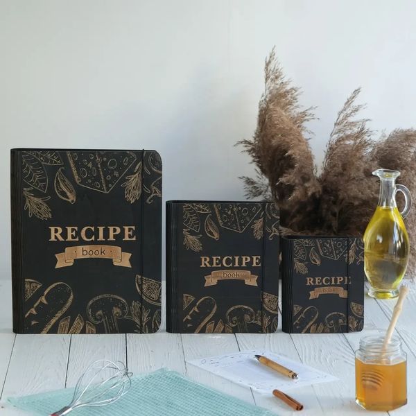 Книга для записів кулінарних рецептів "Recipe book" А4 31х23см NB-103 фото