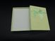 Коробки подарункові з салатовим бантиком. Колір салатовий мрамор. 12х16х3см KR-027-21 фото 2